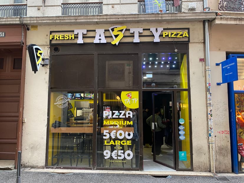 TA5TY Pizza Lyon 1er